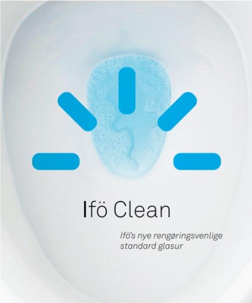 If&ouml; Sign toilet 6832 - Kort model m/If&ouml; clean og universall&aring;s