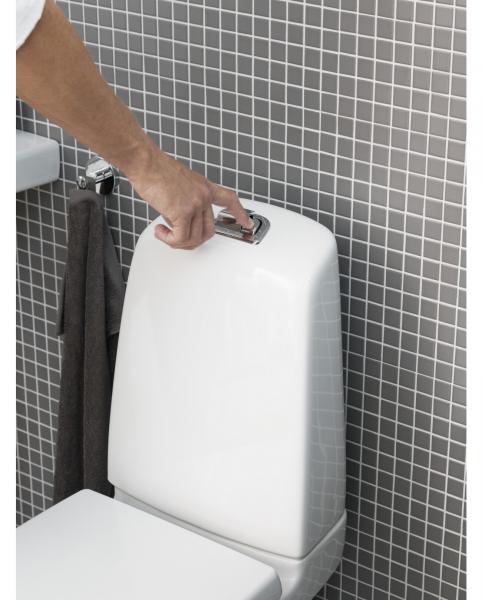 Gustavsberg Nautic toilet 5500L m/skjult S-l&aring;s