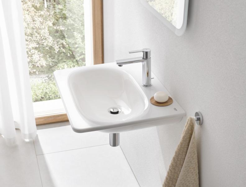 Grohe Essence 60 h&aring;ndvask t/v&aelig;g - 1/3 hanehuller