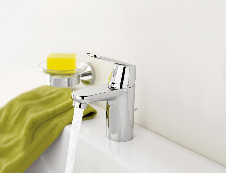 Grohe Eurosmart Cosmopolitan h&aring;ndvaskarmatur m/bundventil og Ecojoy