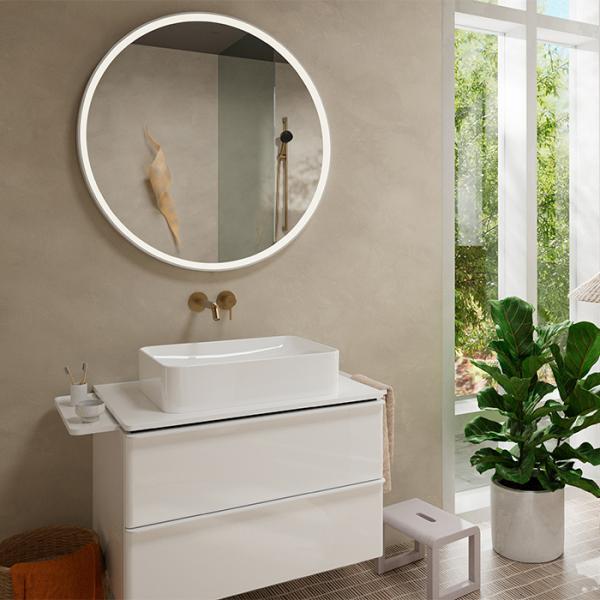 hansgrohe Tecturis S komplet h&aring;ndvaskarmatur til indbygning m/EcoSmart+ - 165 - B&oslash;rstet bronze