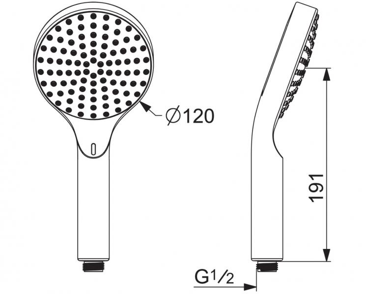 Oras Hydractiva Digital h&aring;ndbruser m/Bluetooth - Krom