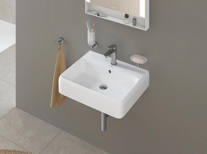Duravit Collection One 50 h&aring;ndvask t/v&aelig;g eller m&oslash;bel - 1 hanehul