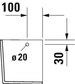 Duravit No. 1 halvs&oslash;jle