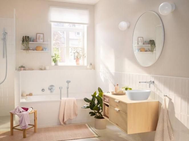 Hansgrohe Rebris S h&aring;ndvaskarmatur t/indbygning i v&aelig;g - Krom