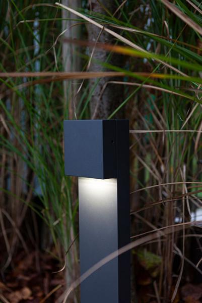 Lutec Architectural Gemini XF standerlampe 4000K - Mørk grå Lutec Architectural Gemini XF standerlampe 4000K - Mørk grå
