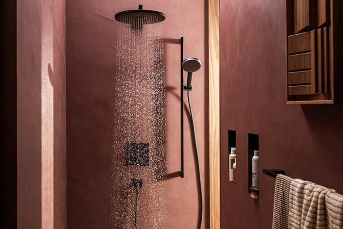 hansgrohe Raindance Alive S hovedbruser 300 1jet - Mat sort