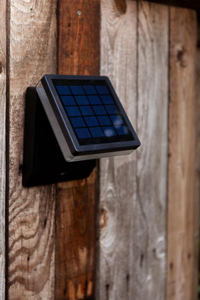 Lutec Moze Solar udend&oslash;rslampe m/solceller - Sort