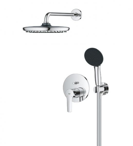 Grohe Start 250 komplet brusesystem til indbygning - Krom