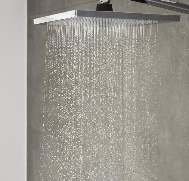 hansgrohe Crometta E 240 Showerpipe m/Ecosmart 1jet - Krom